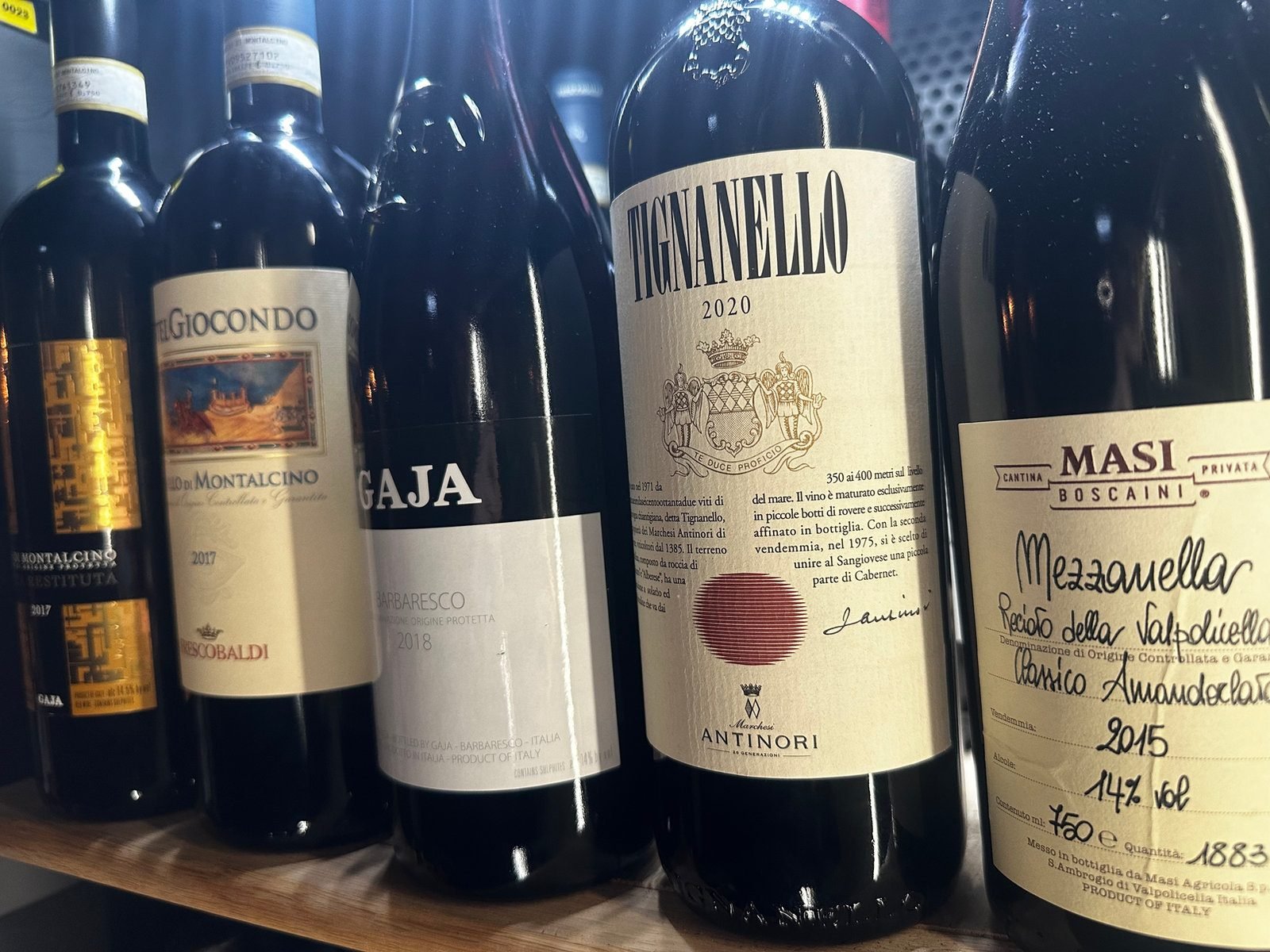 Auswahl italienischer Premium-Weine